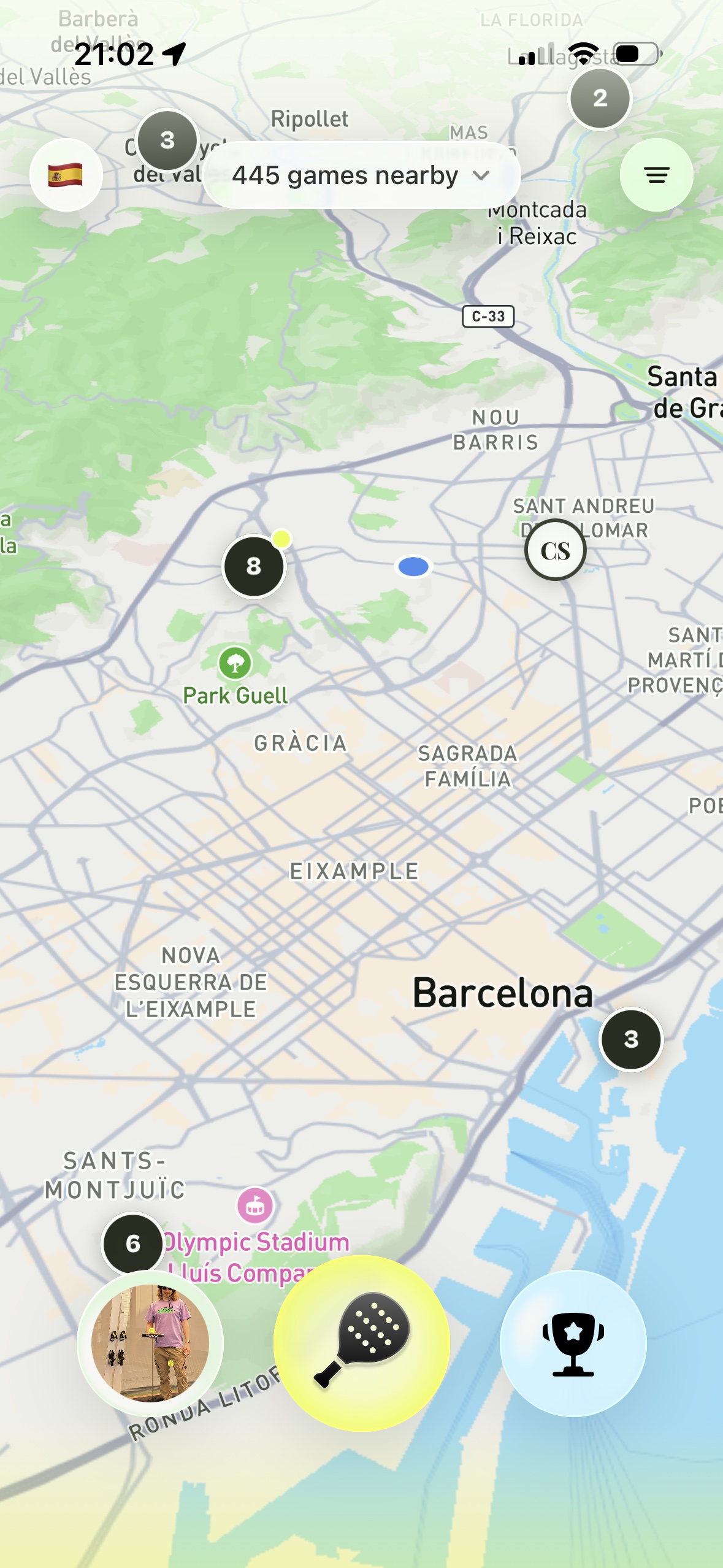 Ballball map
