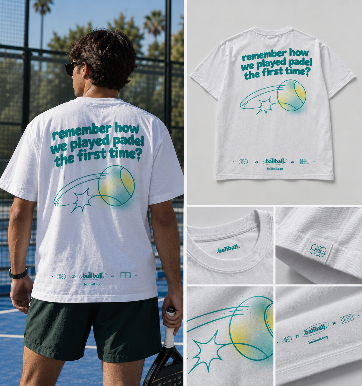 Padel shirt · illustrative reward